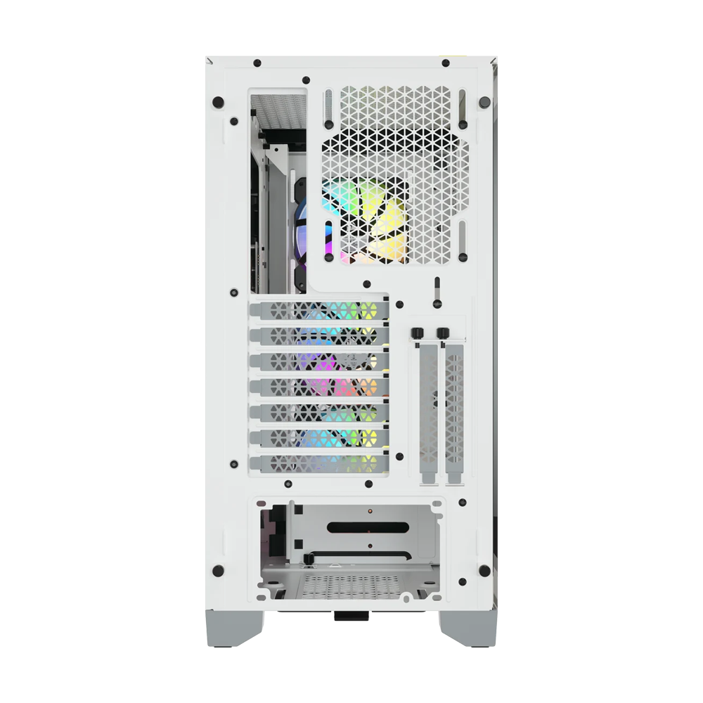 CORSAIR iCUE 4000X RGB Mid Tower Case - White