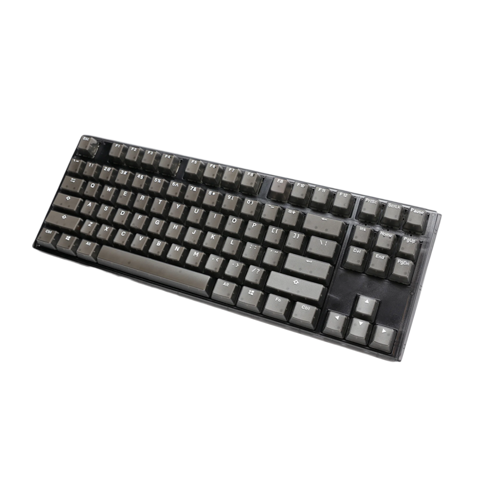 DUCKY ONE 3 TKL HOT SWAP Blue Switch Cherry RGB Wired Mechanical Gaming Keyboard Arabic - Aura Black