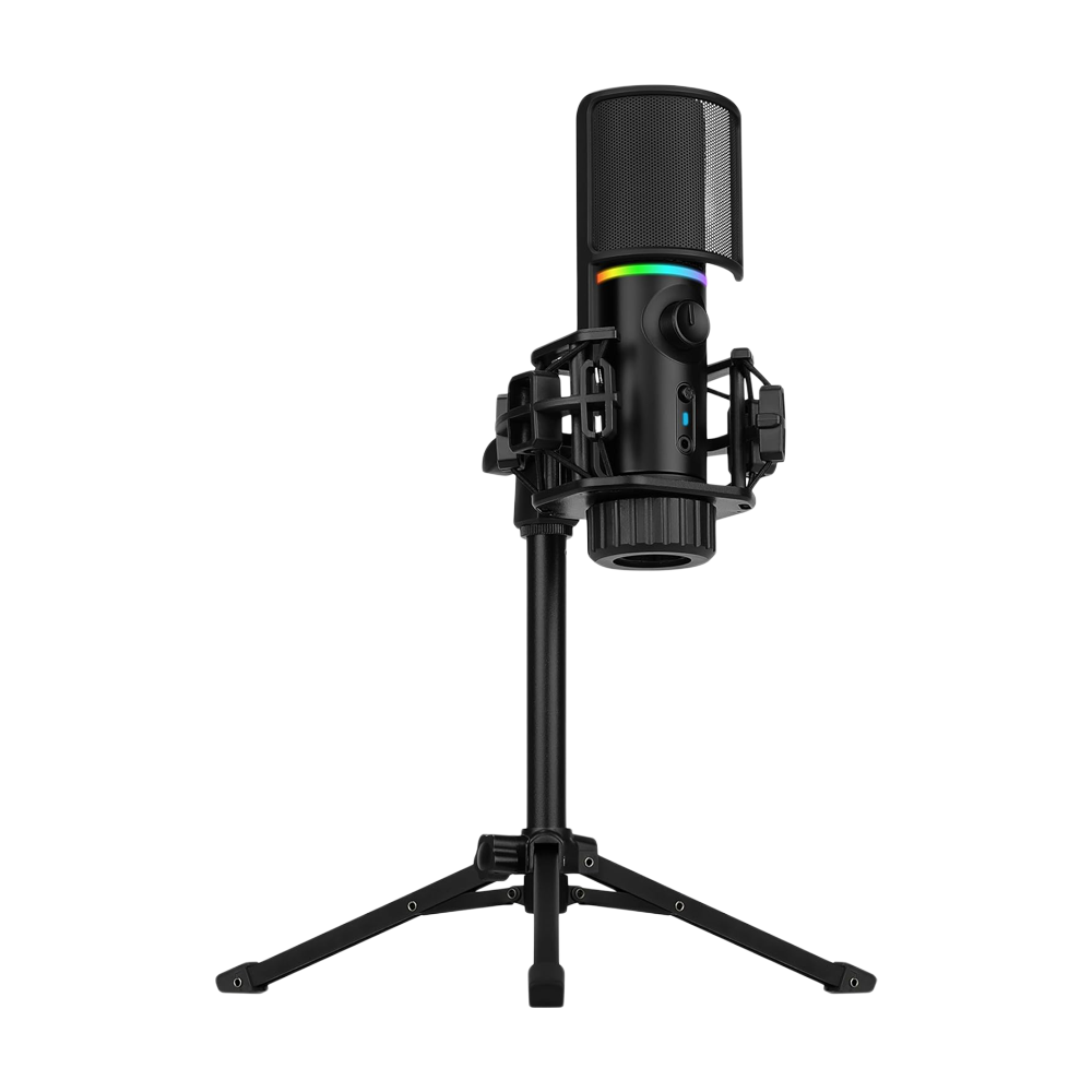 STREAMPLIFY MIC TRIPOD RGB Microphone With Tripod