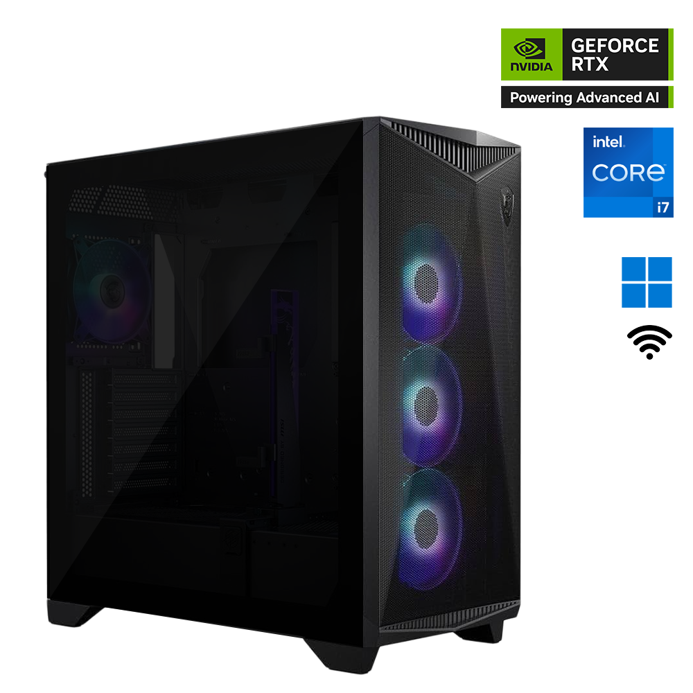 TitanSlayer i7 14th Gen Nvidia GeForce RTX 5070 Gaming PC