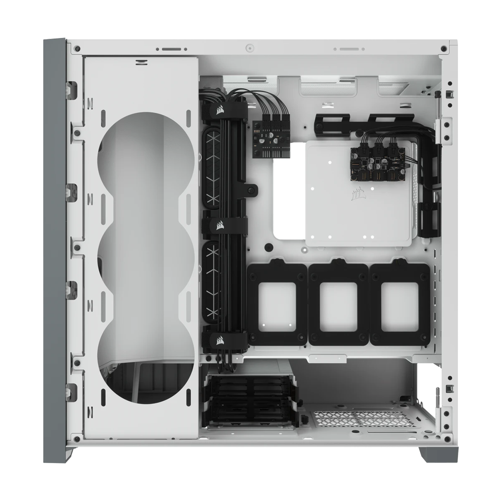 CORSAIR iCUE 5000X RGB Mid Tower Case - White
