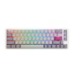 DUCKY ONE 3 TKL PBT HOT SWAP Blue Switch Cherry RGB Wired Mechanical Gaming Keyboard Arabic - Mist Grey