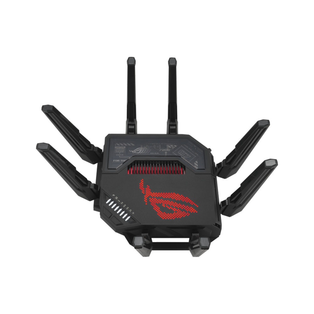 ASUS ROG Rapture GT-BE98 Quad-band WiFi 7 (802.11be) Gaming Router - Black