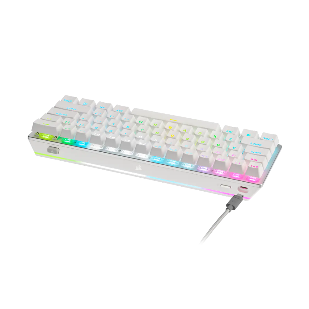 CORSAIR K70 PRO MINI RGB Wireless Mechanical Keyboard - White