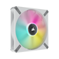 CORSAIR iCUE ML140 RGB ELITE Premium 140mm PWM Magnetic Levitation Fan - White