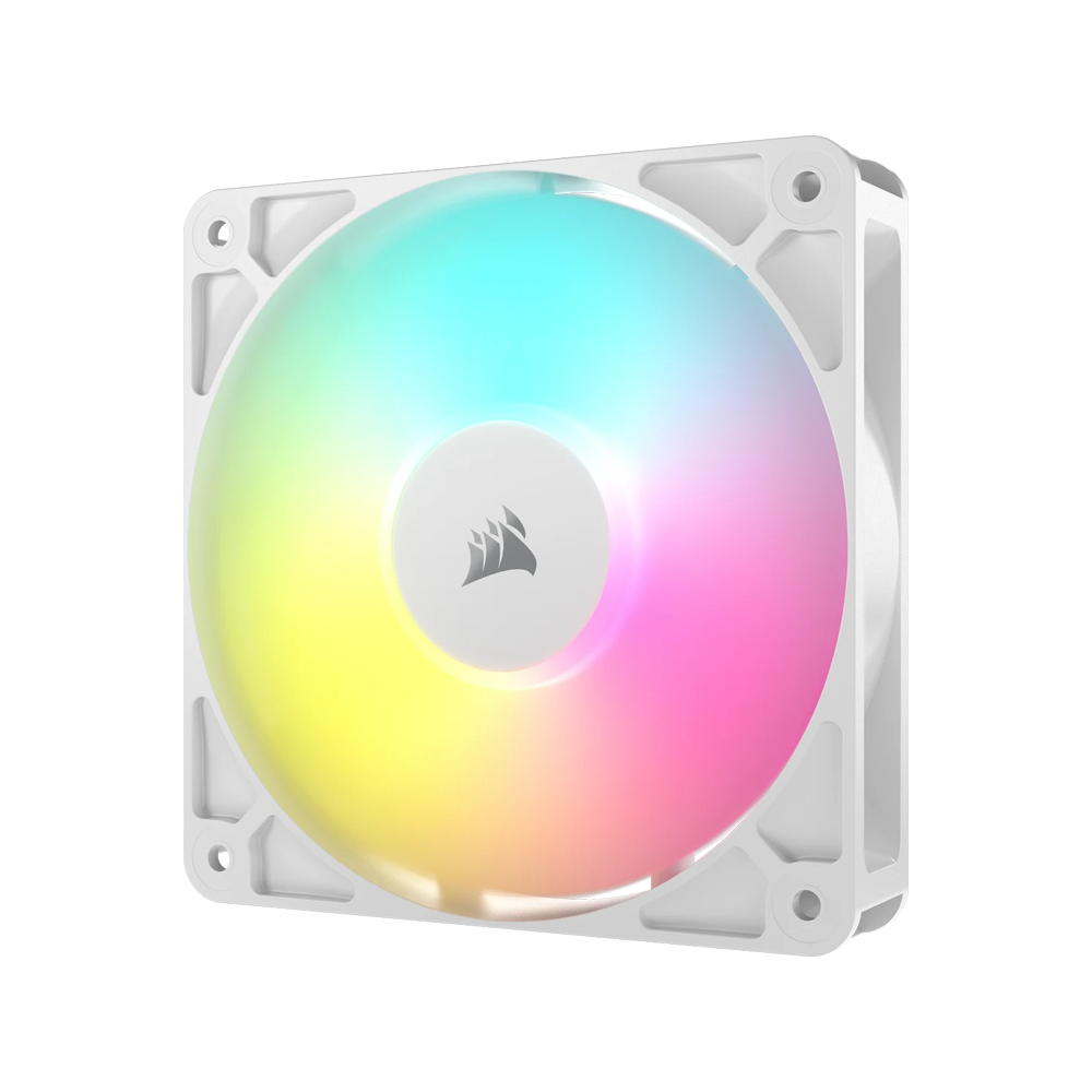 CORSAIR RS140 ARGB 140mm PWM Fan Single Pack - White