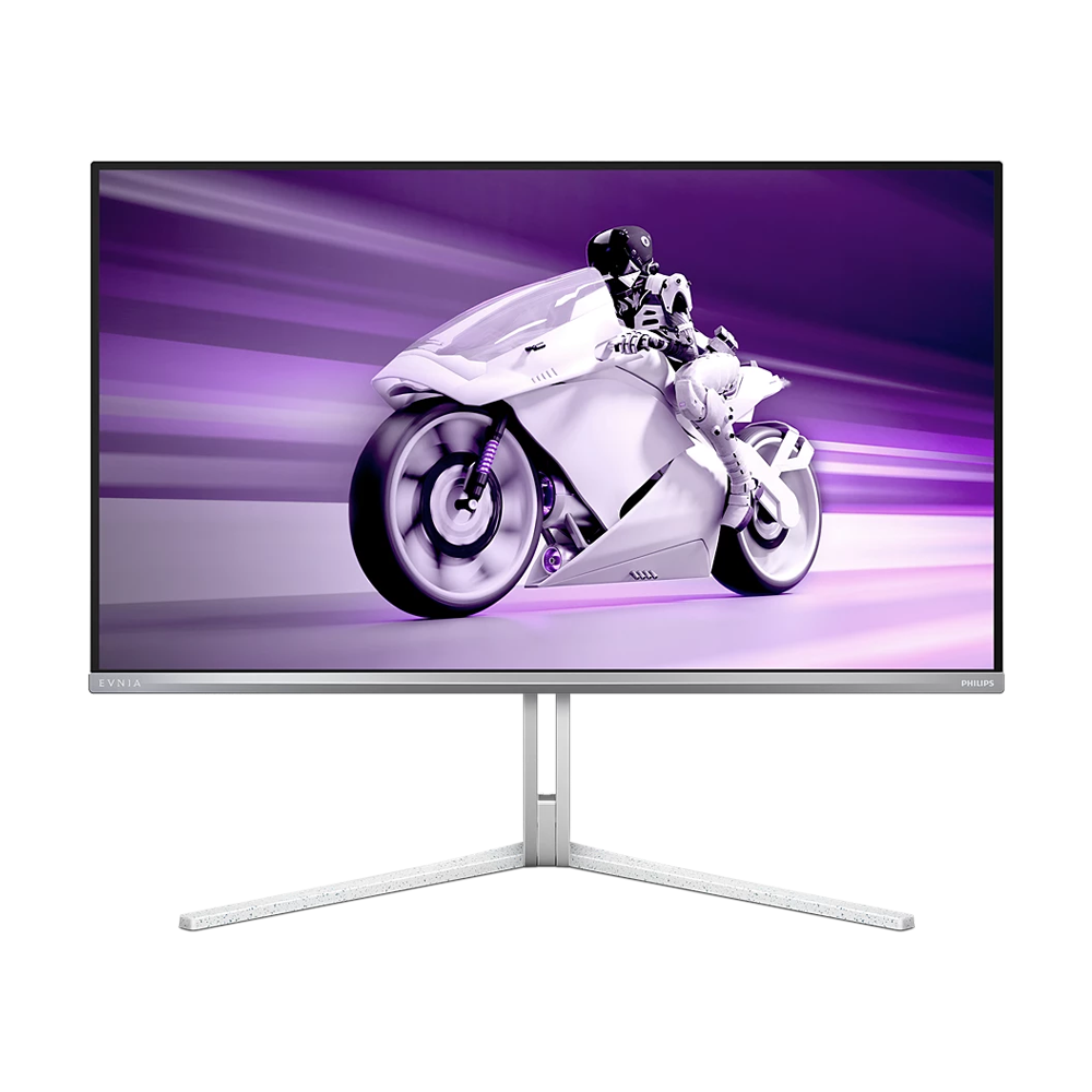 PHILIPS EVNIA UHD 4K 240Hz HDMI 2.1 x 2 QD OLED Gaming Monitor - White
