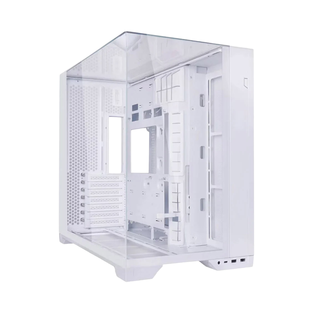 Lian Li 011 Vision Compact Tempered Glass ATX Mid-Tower Computer Case - White
