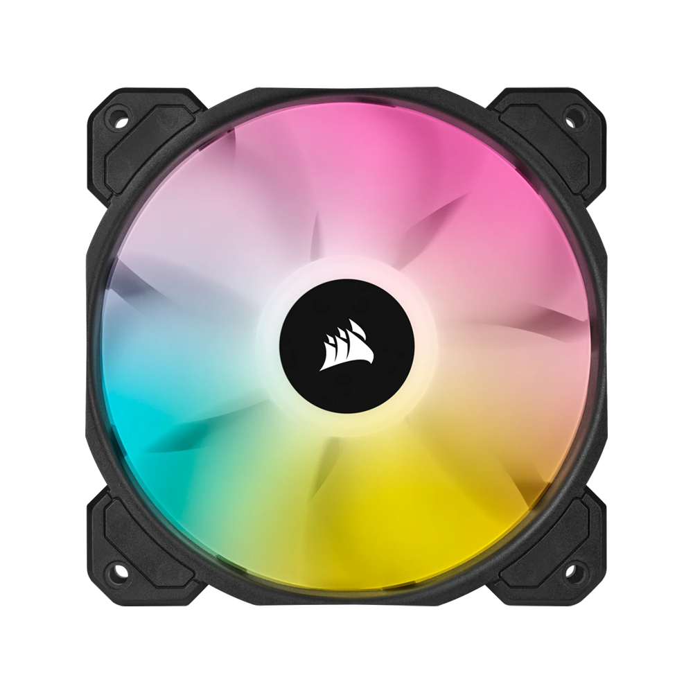 CORSAIR iCUE SP140 RGB ELITE Performance 140mm PWM Single Fan - Black