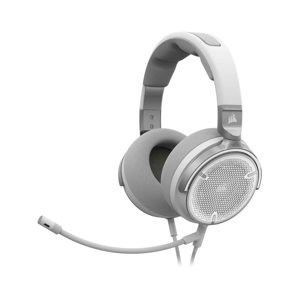 CORSAIR VIRTUOSO PRO Wired Open Back Streaming Gaming Headset (EU) - White