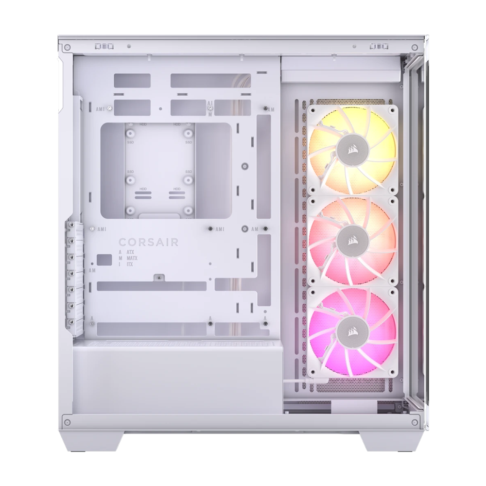 CORSAIR iCUE LINK 3500X RGB Mid Tower Case - White