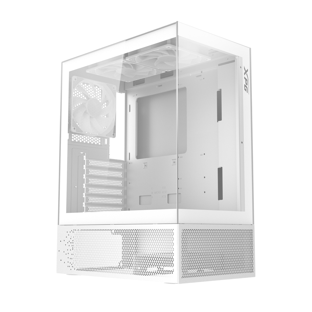 XPG INVADER X Mini Mid Tower Case - White