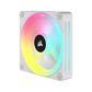 CORSAIR iCUE LINK QX140 RGB 140mm PWM Case Fan Starter Kit With iCUE LINK System Hub - White