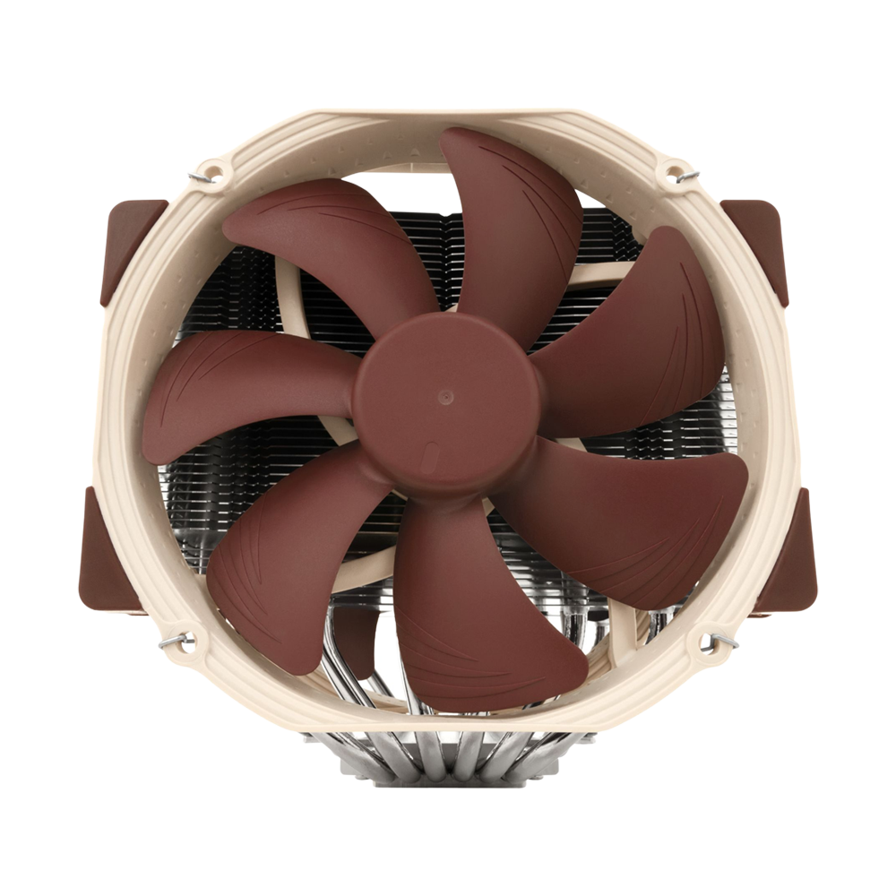 NOCTUA NH-D15 140mm PWM Premium Dual Tower CPU Air Cooler - Brown