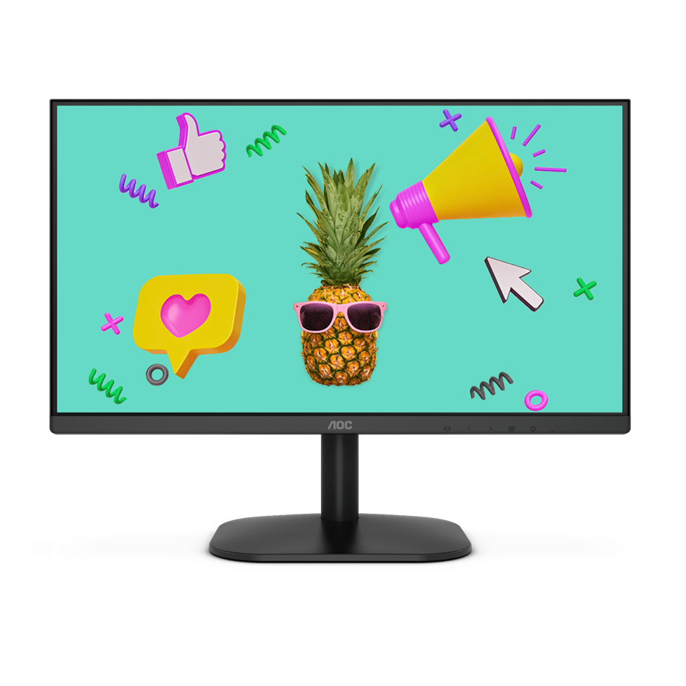 AOC 22B2HM 22 Inch 75Hz FHD Monitor - Black