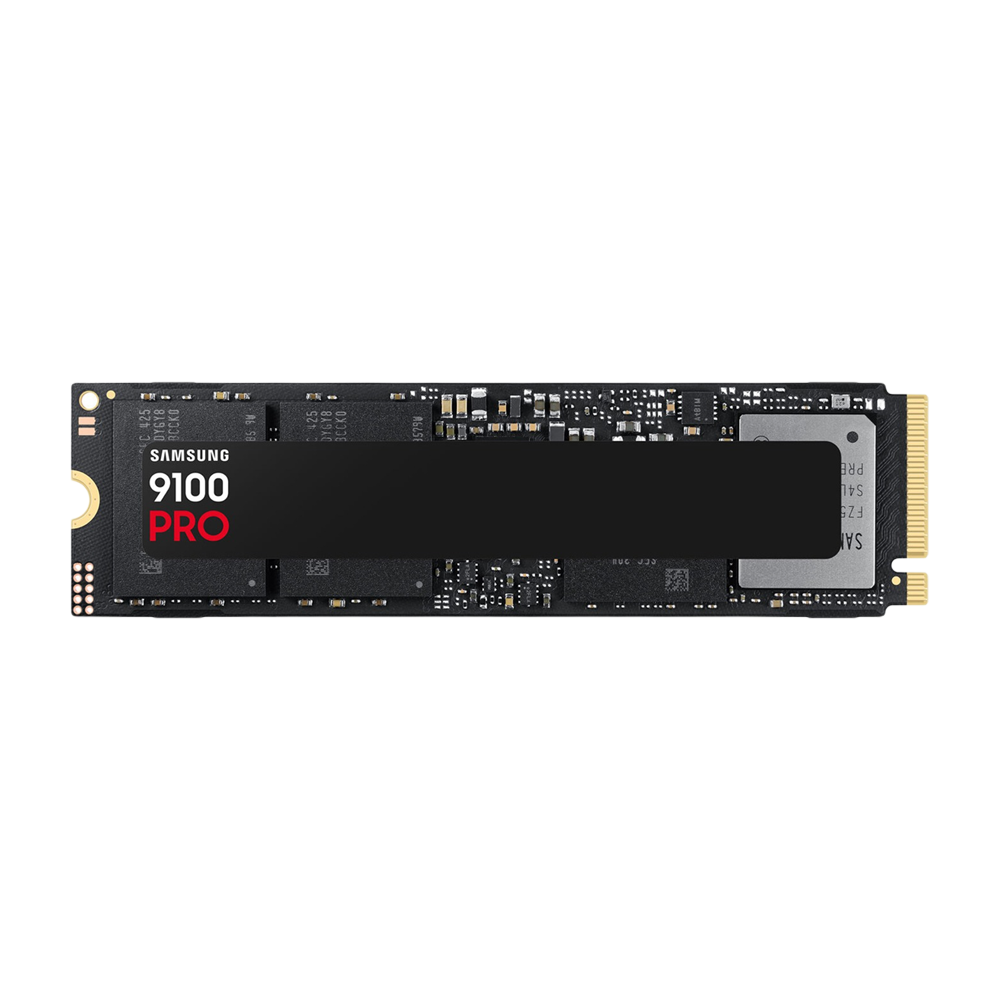SAMSUNG 9100 PRO PCIe Gen 5x4 M.2 SSD (14,700 MB/s, 13,300 MB/s) - 1TB