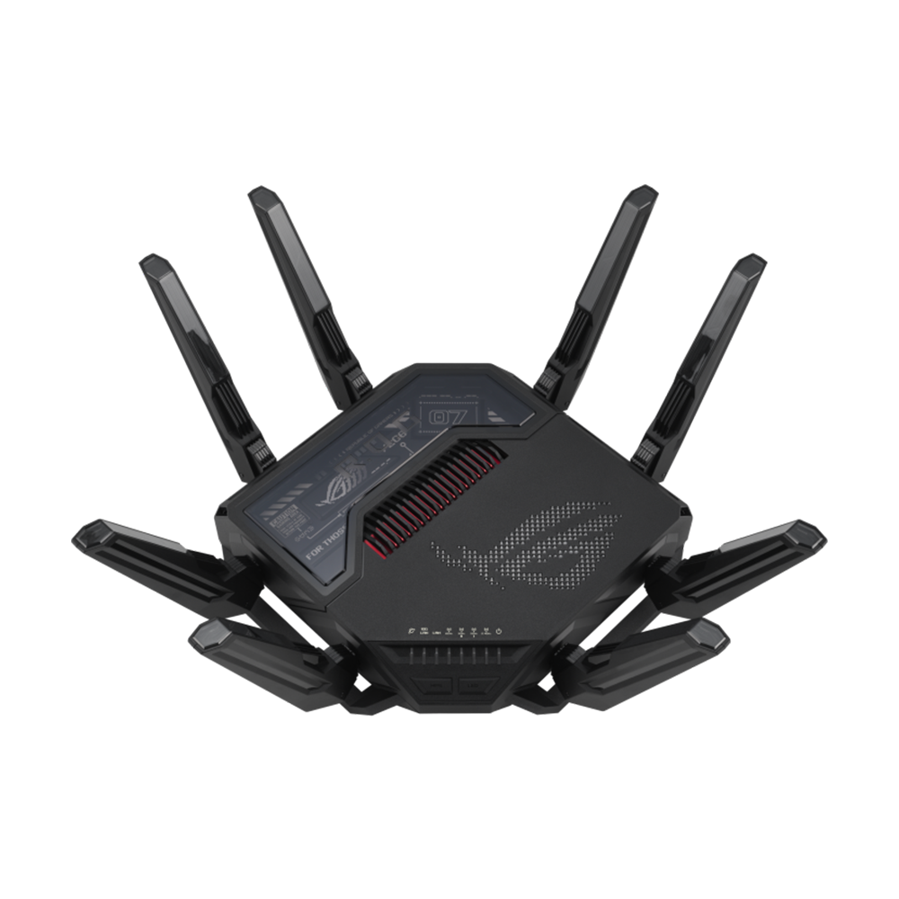 ASUS ROG Rapture GT-BE98 Quad-band WiFi 7 (802.11be) Gaming Router - Black