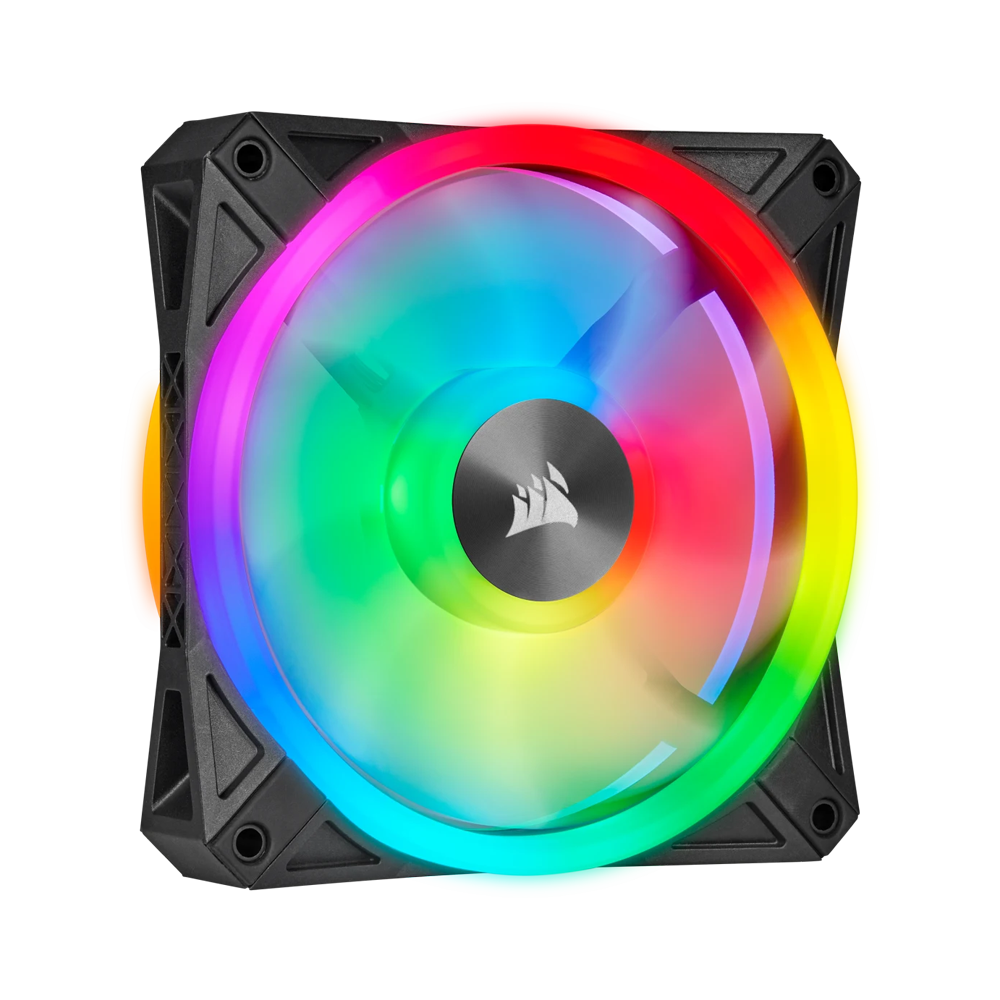 CORSAIR iCUE QL120 ARGB PWM Single Fan - Black