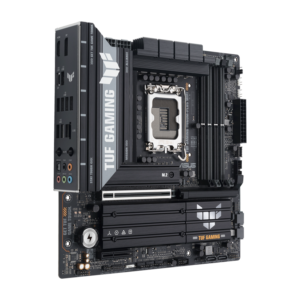 ASUS TUF GAMING B860M-PLUS WIFI DDR5 Gaming Motherboard - Black