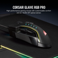 CORSAIR GLAIVE PRO RGB Wired Gaming Mouse (EU) - Black