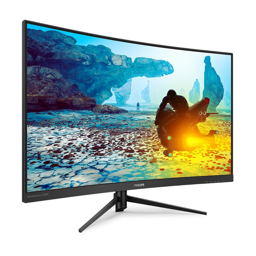 PHILIPS 322M8CP 32 Inch FHD 240Hz 0.5ms HDMI x 2 Curved Gaming Monitor - Black