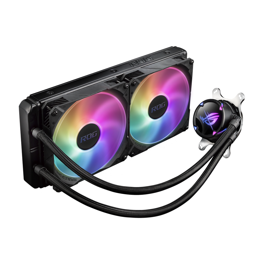 ASUS ROG STRIX II 280 ARGB AIO CPU Liquid Cooler - Black