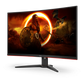 AOC C32G2ZE2 32 Inch 250Hz FHD HDMI 2.0 0.5ms Curved Gaming Monitor - Black