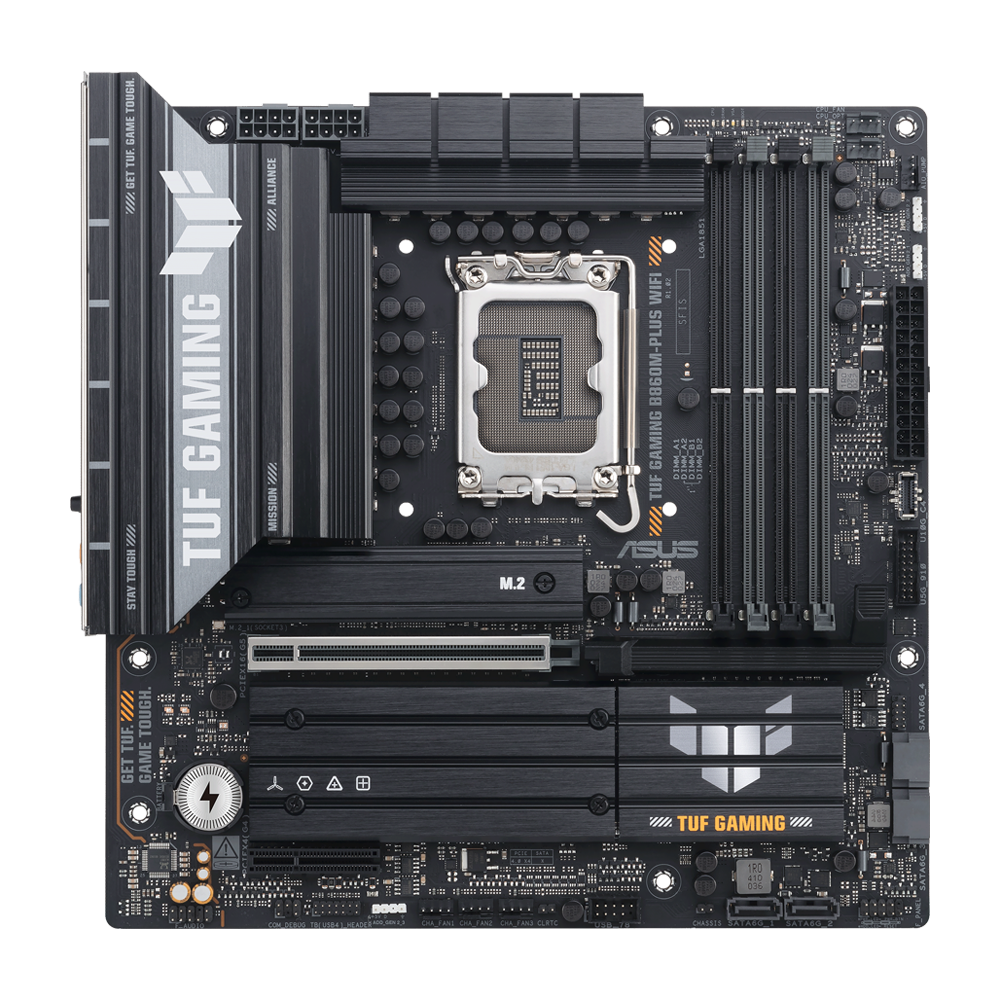 ASUS TUF GAMING B860M-PLUS WIFI DDR5 Gaming Motherboard - Black
