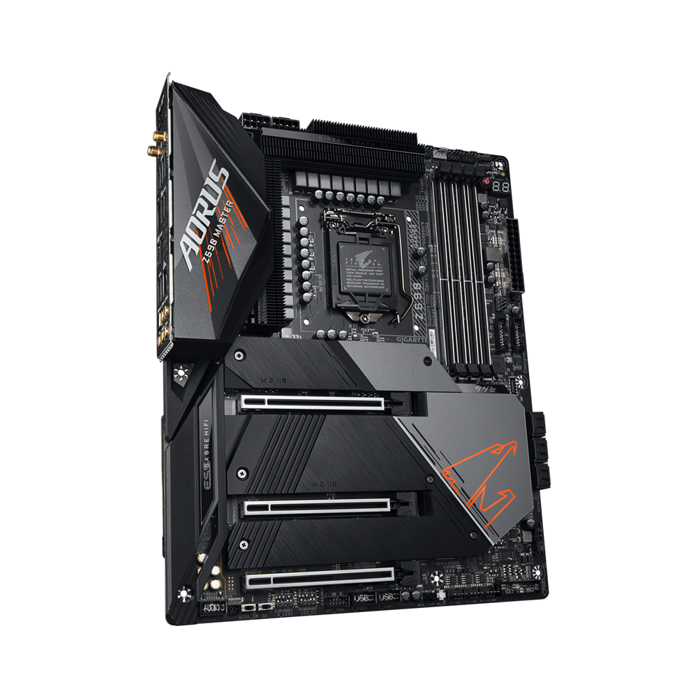 GIGABYTE Z590 AORUS MASTER (rev. 1.0) DDR4 ATX Motherboard - Black
