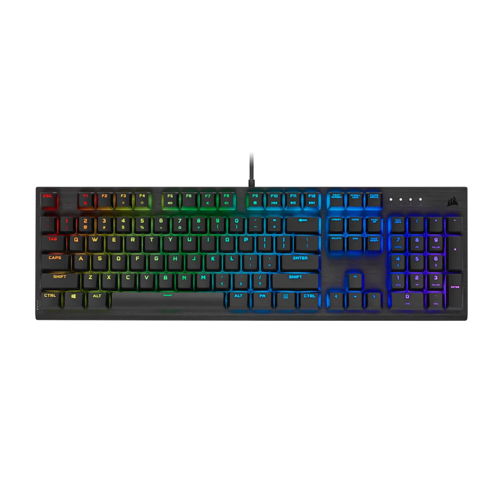 CORSAIR ICUE K60 RGB Wired PRO Mechanical Gaming Keyboard - Black