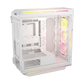 CORSAIR iCUE LINK 5000T LX RGB Mid-Tower Case - White