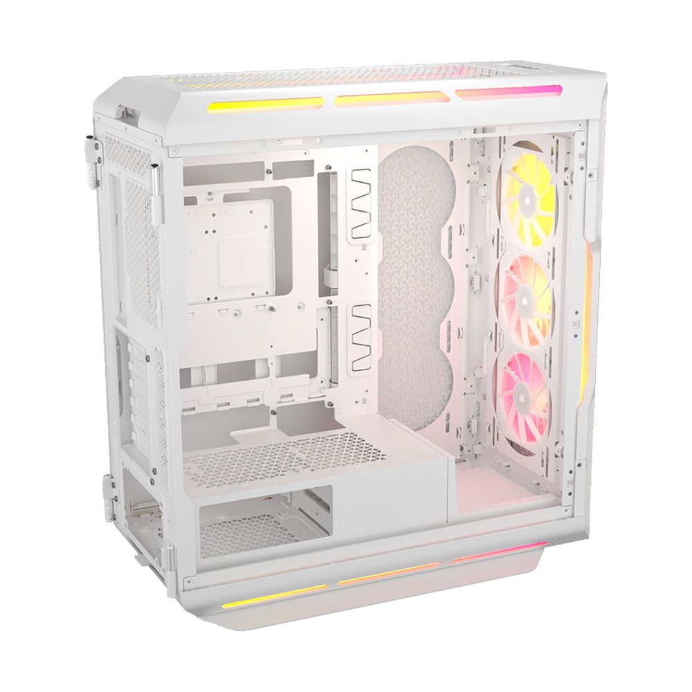 CORSAIR iCUE LINK 5000T LX RGB Mid-Tower Case - White