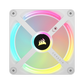 CORSAIR iCUE LINK QX140 RGB 140mm PWM Case Fan Starter Kit With iCUE LINK System Hub - White