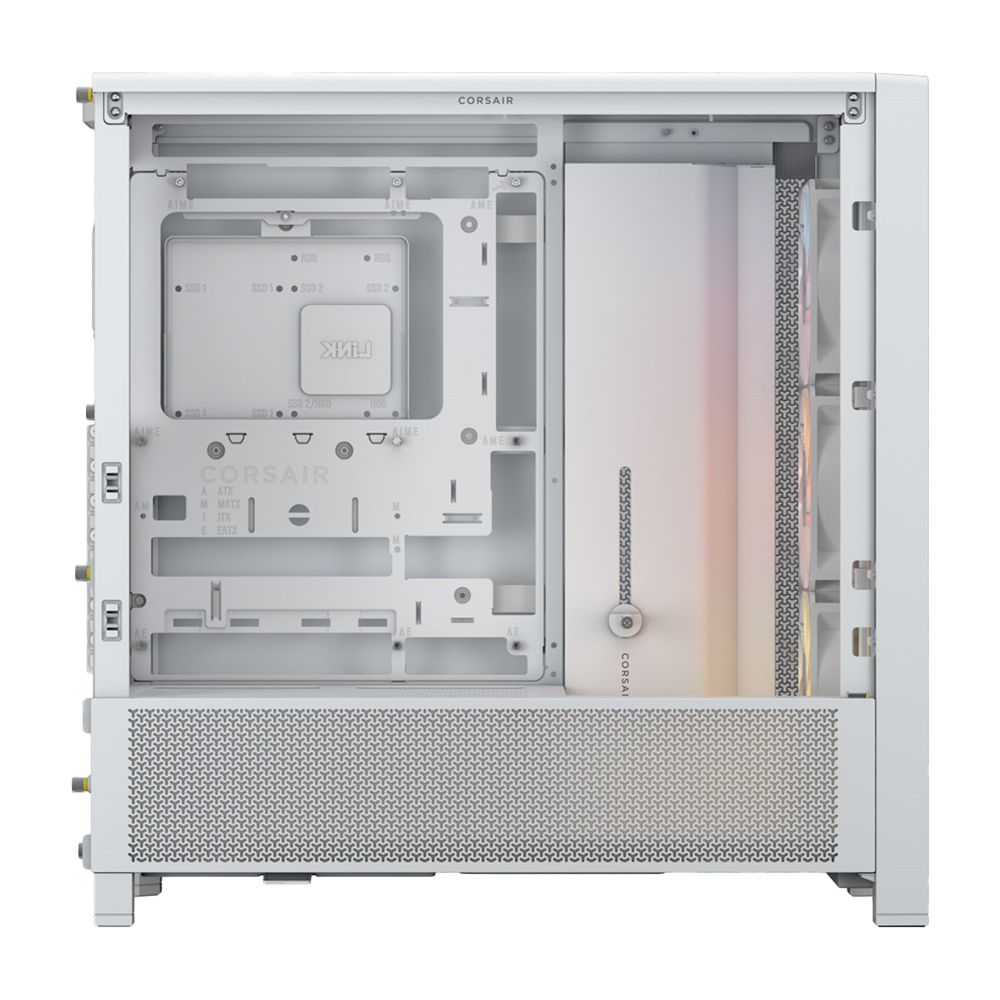 CORSAIR 4000D RS ARGB Case - White
