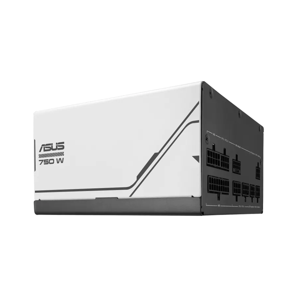 ASUS PRIME 750W 80 Plus Gold Fully Modular Power Supply - White