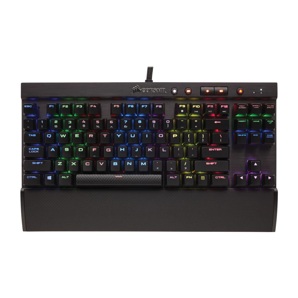 CORSAIR ICUE K65 RAPIDFIRE RGB Wired Mechanical Keyboard - Black