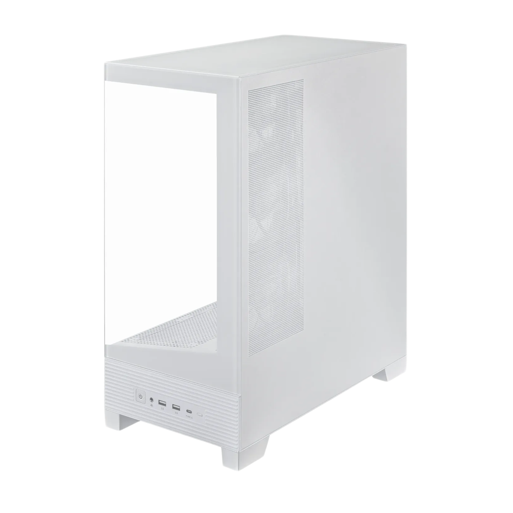 ASUS A31 PLUS TG ARGB ATX Case - White