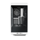 HYTE Y40 Panoramic Tempered Glass With Two 120mm fans, PCI-E 4.0 Vertical Mount included ATX Mid Tower Case - Black/White