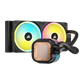 CORSAIR iCUE LINK H100i LCD Liquid CPU Cooler - Black