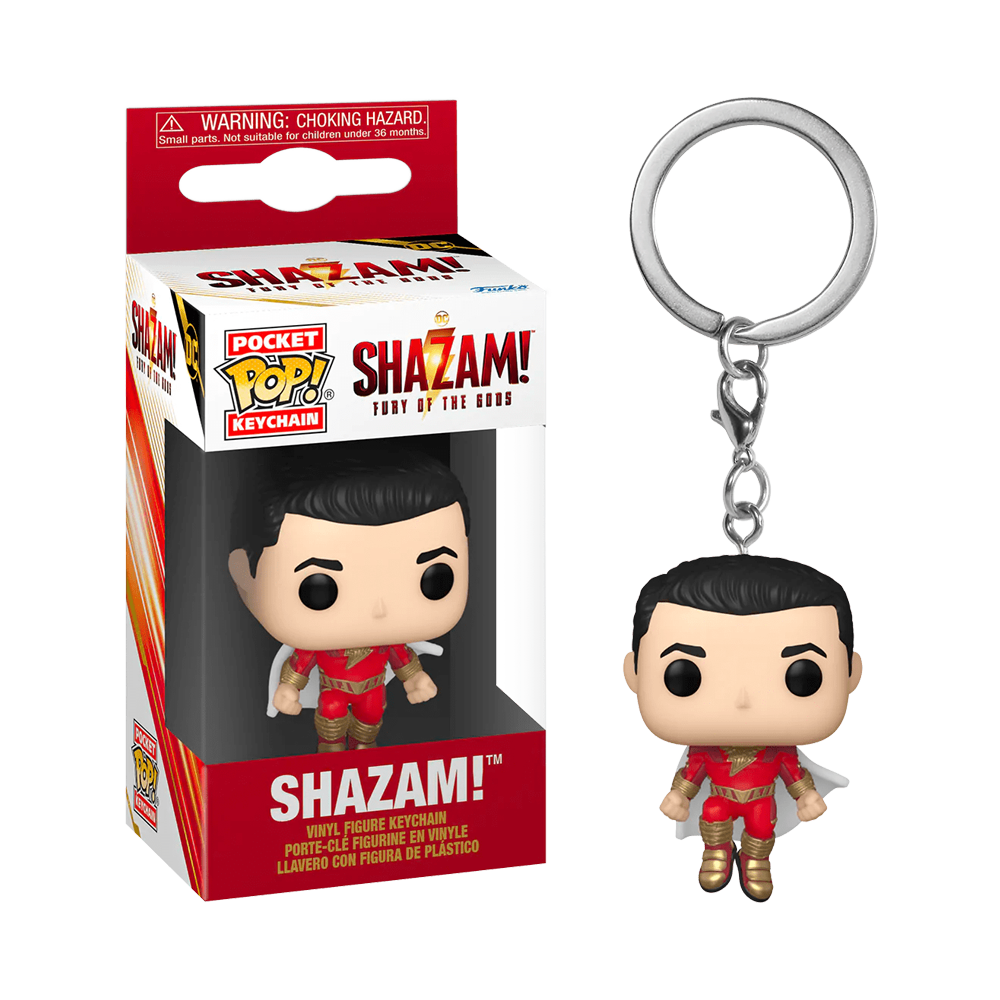 POP KEYCHAIN: DC COMICS- SHAZAM! FURY OF THE GODS SHAZAM!