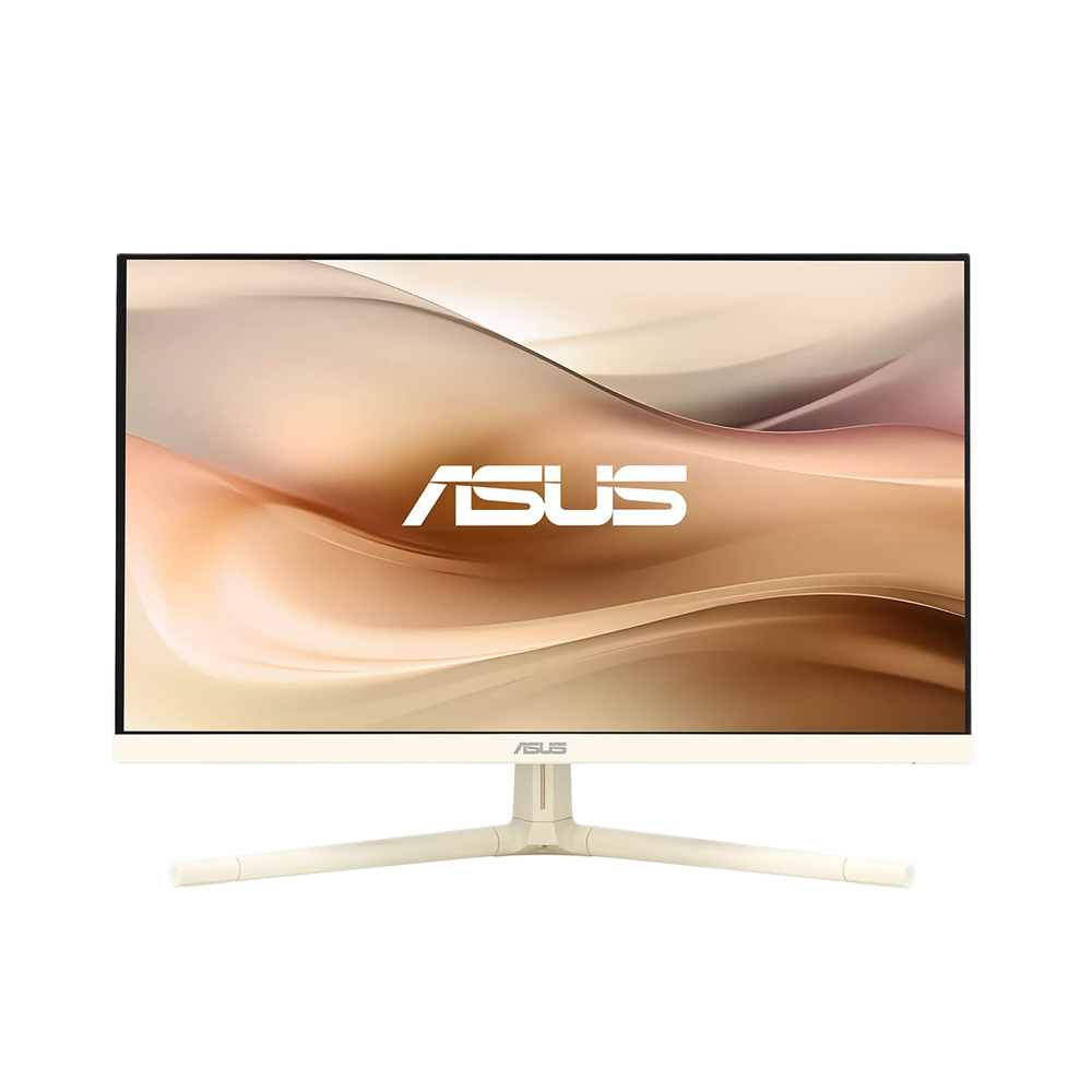 ASUS VU249CFE 24 Inch 100Hz FHD IPS Eye Care Gaming Monitor - Oat Milk color