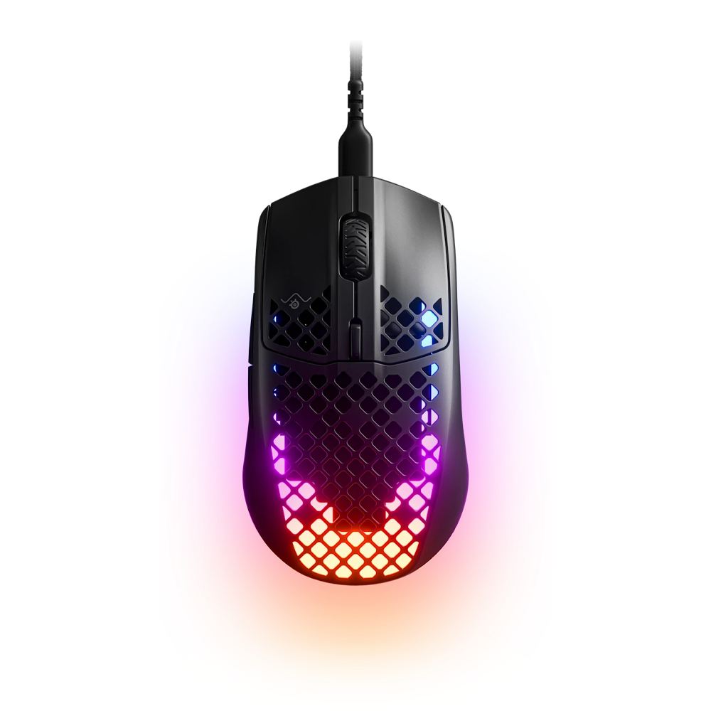 STEELSERIES AEROX 3 (2022) Onyx 6 Wired Gaming Mouse - Black