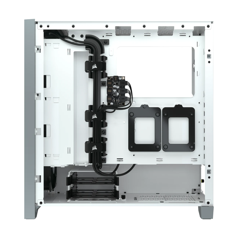 CORSAIR iCUE 4000X RGB Mid Tower Case - White