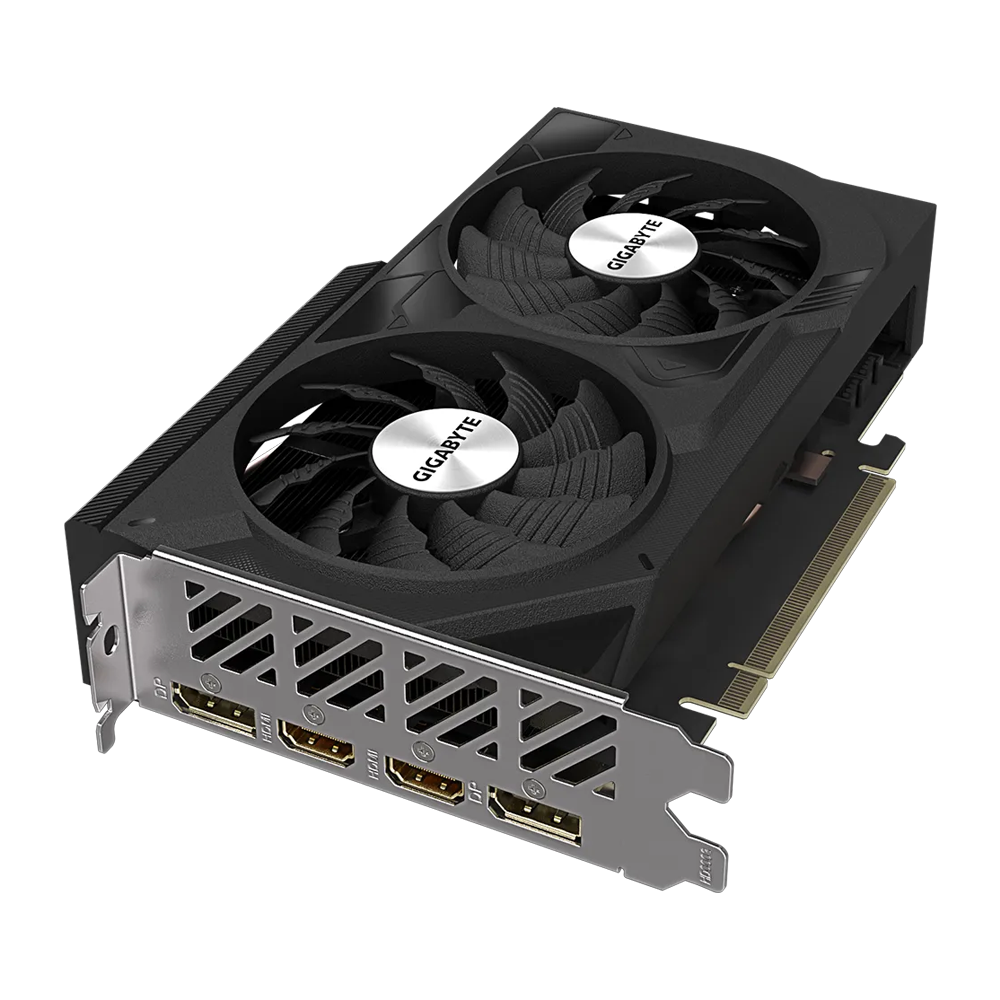 GIGABYTE GeForce RTX 4060 WINDFORCE OC 8GB Graphic Card - Black