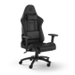 CORSAIR TC100 RELAXED Gaming Chair - Leatherette Black/Black