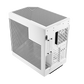 HYTE Dual Chamber Panoramic Tempered Glass ATX Case With 3 Fans - White