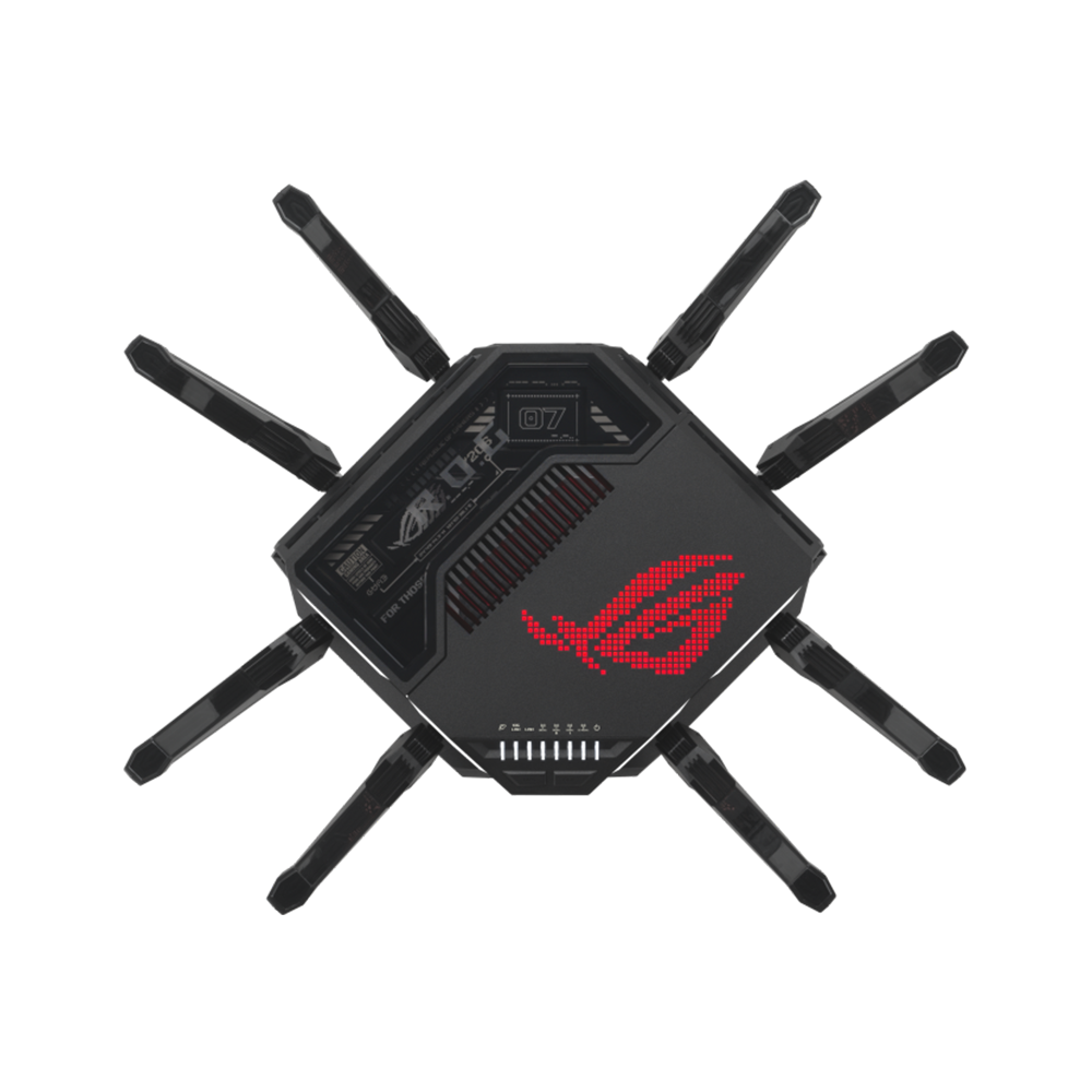 ASUS ROG Rapture GT-BE98 Quad-band WiFi 7 (802.11be) Gaming Router - Black