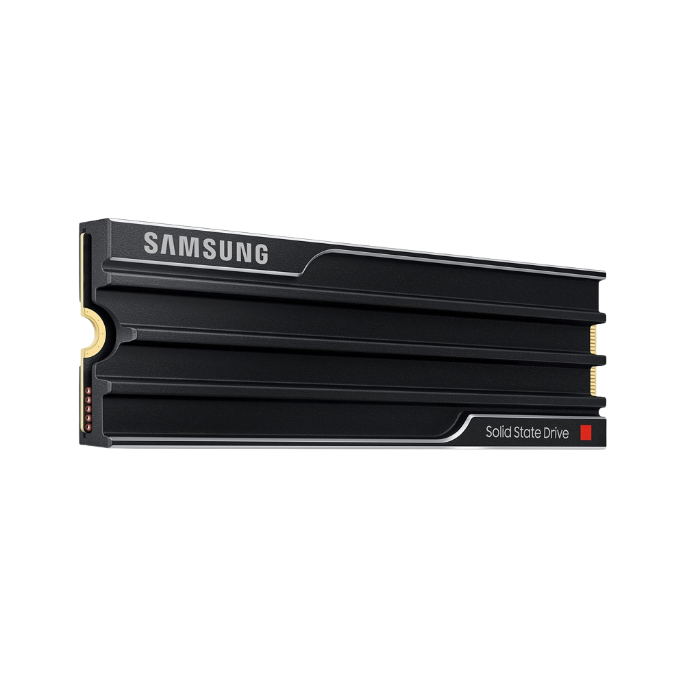 SAMSUNG 9100 PRO 2280 PCIe GEN5X4 NVMe SSD With Heatsink (R:14,800 MB/s W:13,400 MB/s) - 4TB