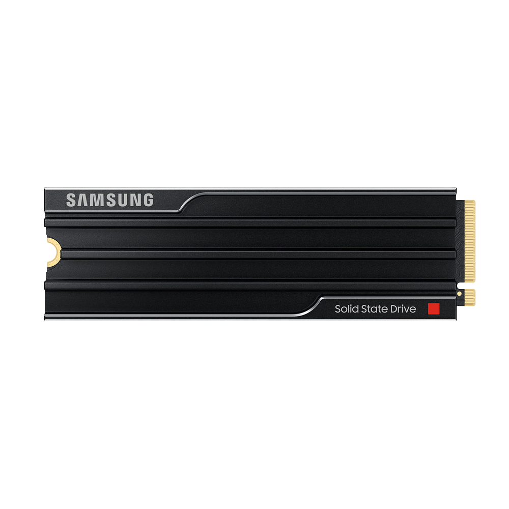 SAMSUNG 9100 PRO 2280 PCIe GEN5X4 NVMe SSD With Heatsink (R:14,800 MB/s W:13,400 MB/s) - 4TB