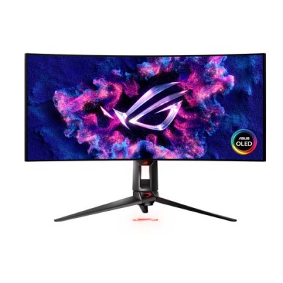 ASUS ROG SWIFT OLED PG34WCDM - 34 Inch UWQHD 240Hz 0.3ms Curved Gaming Monitor 